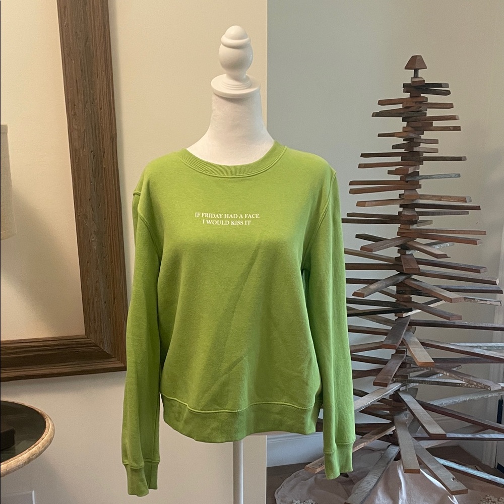 Zara Sweatshirt Green